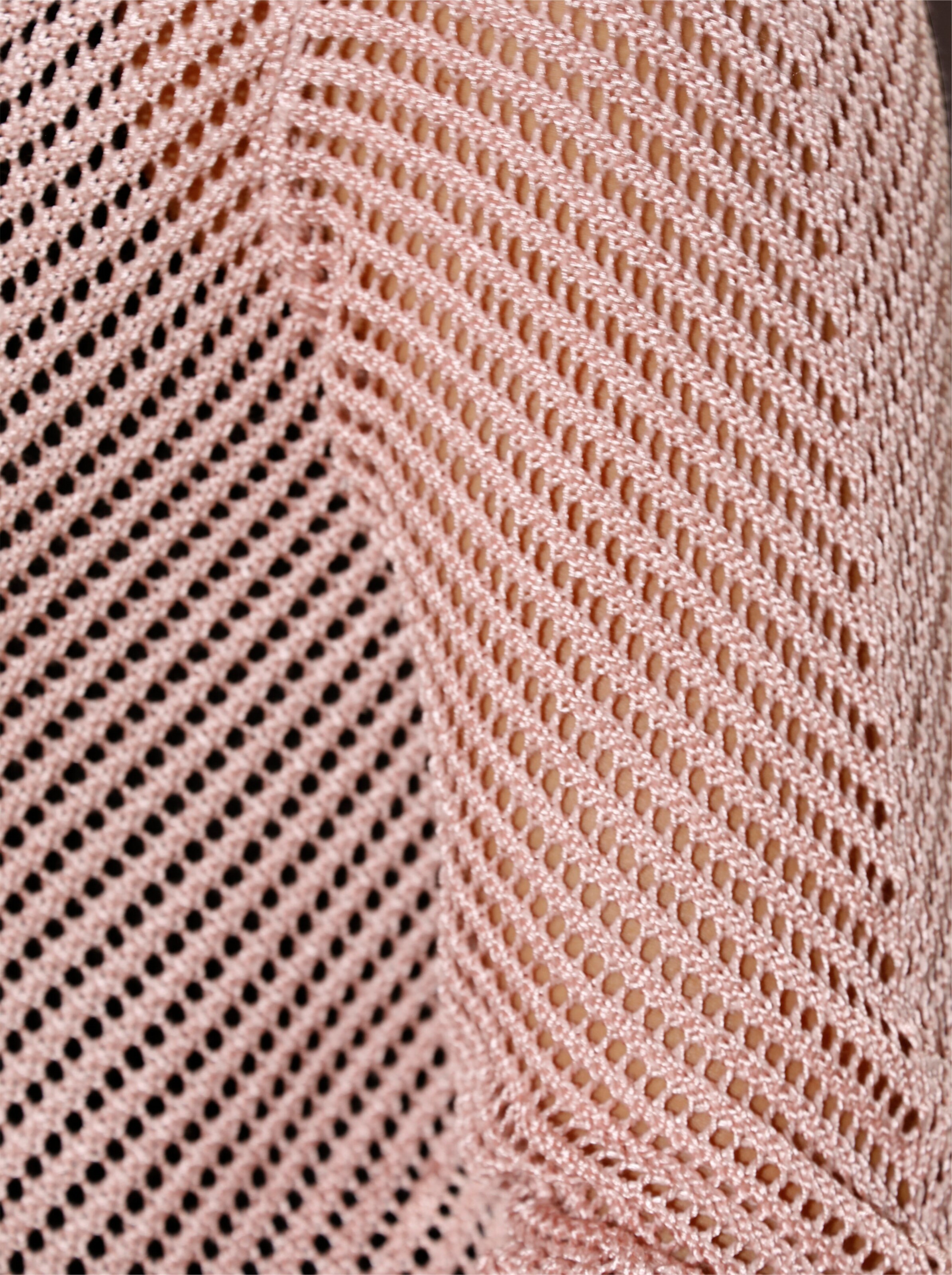Strickjacke in puder