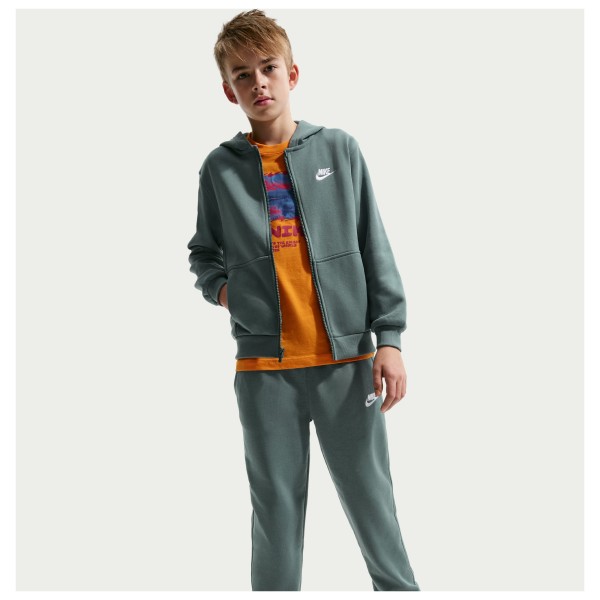 Nike - Kid's NSW Club FT Hooded Full ZIP L/S LBR - Veste à capuche
