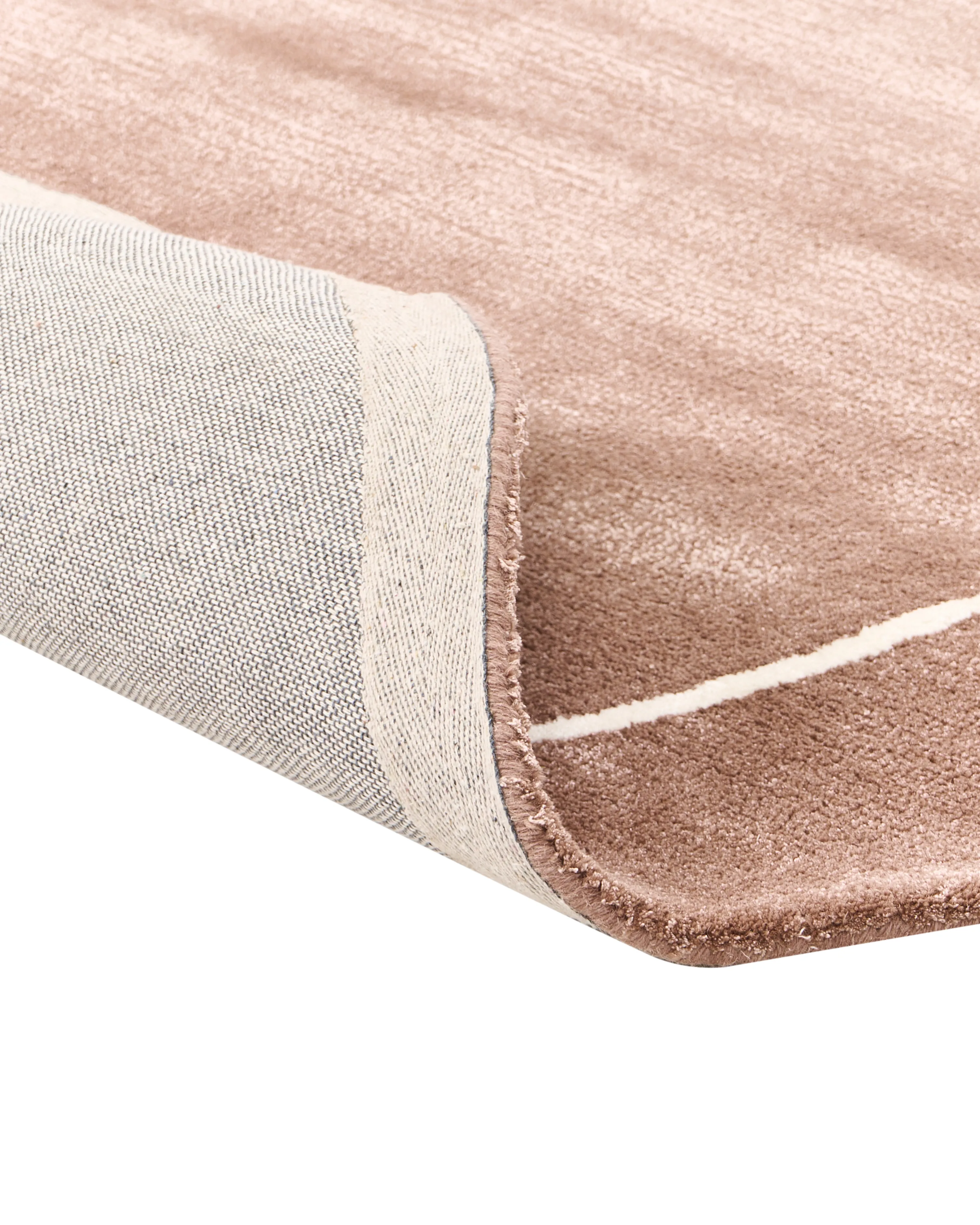 Vloerkleed DERA Bruin 160 x 230 cm Viscose