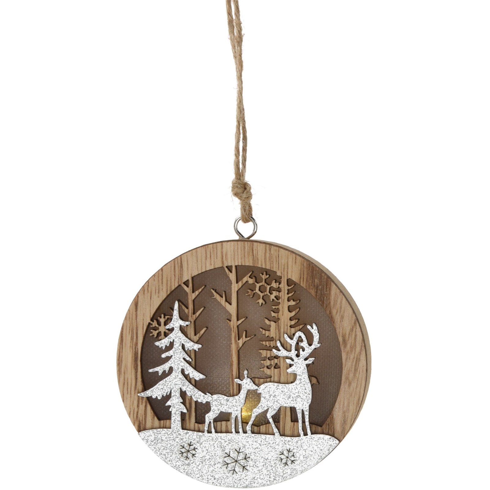 HTI-Living Hängedekorarion Weihnachtsszene