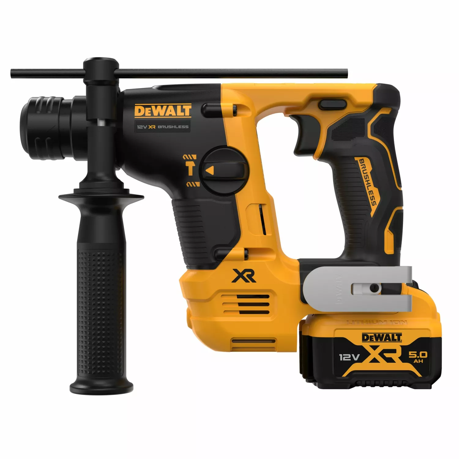 Dewalt DCH072P2 12V accu Combihamer set (2x5Ah) in TSTAK