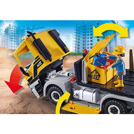 PLAYMOBIL® 70444 City Action LKW mit Wechselaufbau