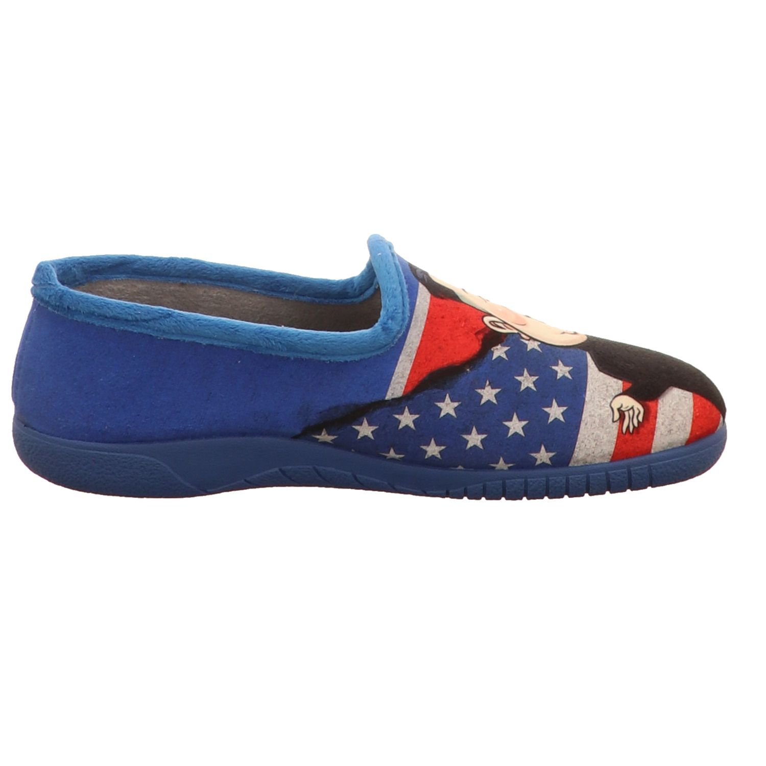Francesca/o Pantoffel blau