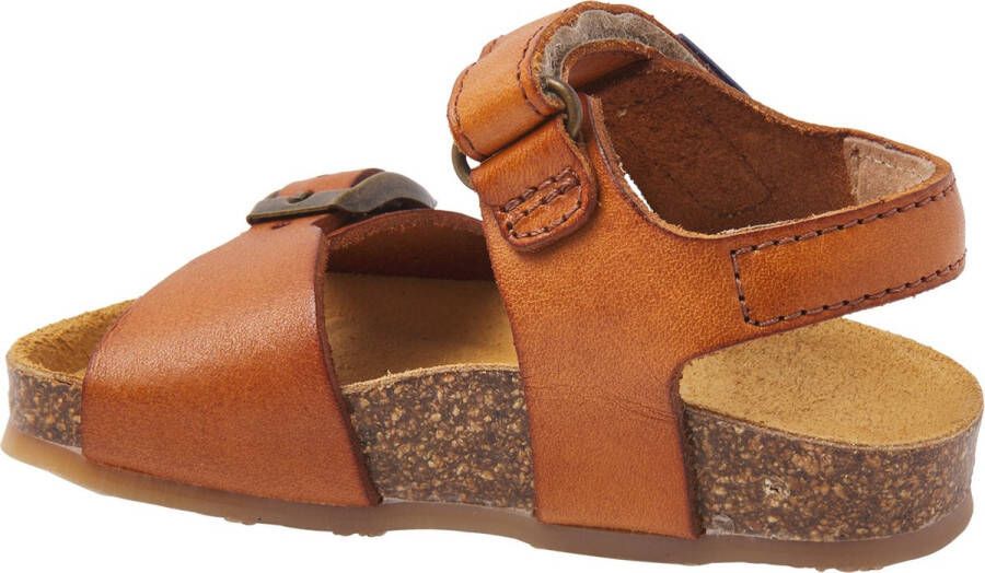 Kipling Fabio leren sandalen cognac Bruin Jongens Leer Effen 25