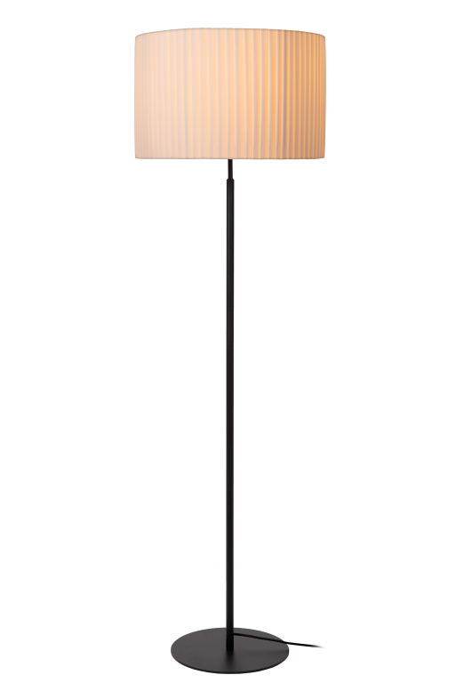 Lucide Fold vloerlamp Ø45 wit
