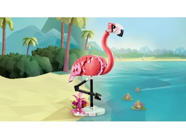 LEGO Creator 31170 Vilde dyr: Pink flamingo