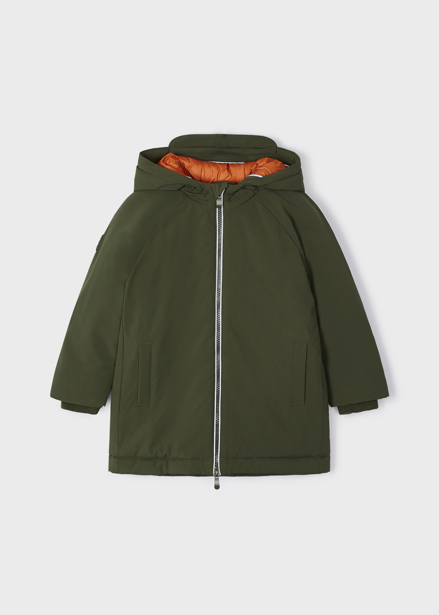 Jaqueta parka infantil para cidade