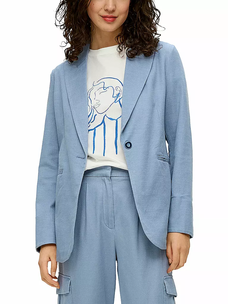 S.OLIVER Blazer blau