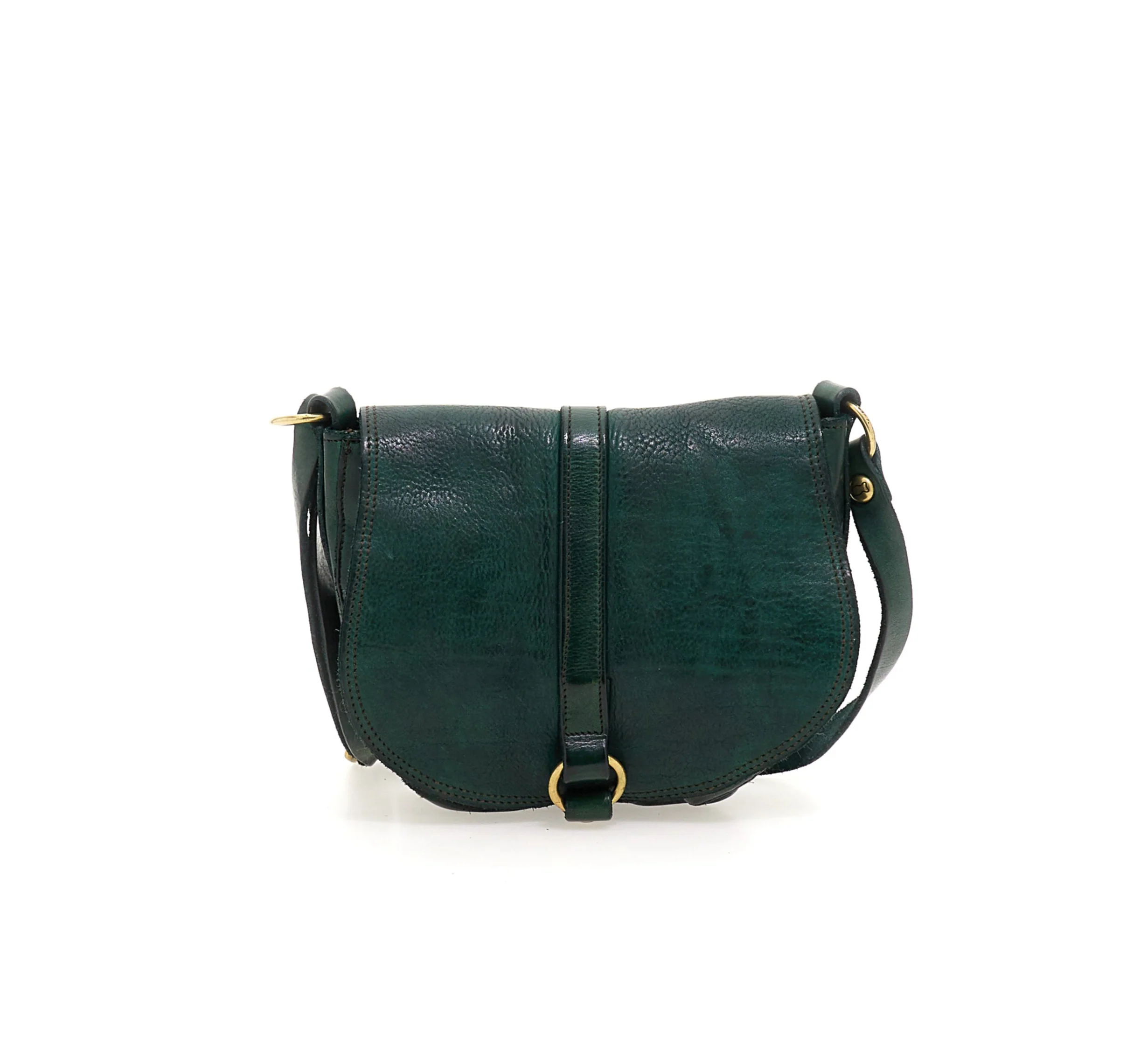 Campomaggi  Crossbodytaske i skind - Green Bottle