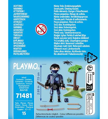 Playmobil SpecialPlus - Ninja - 15 Dele - 71481