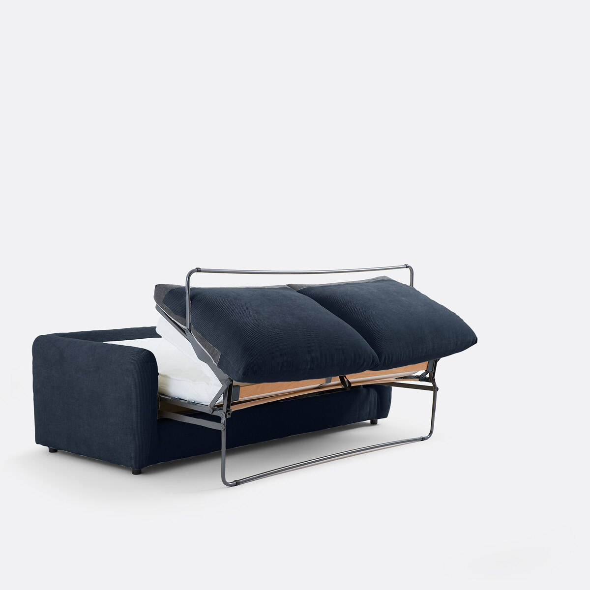 LA REDOUTE INTERIEURS<br>Sofá-cama de 2, 3 e 4 lugares. Veludo texturizado