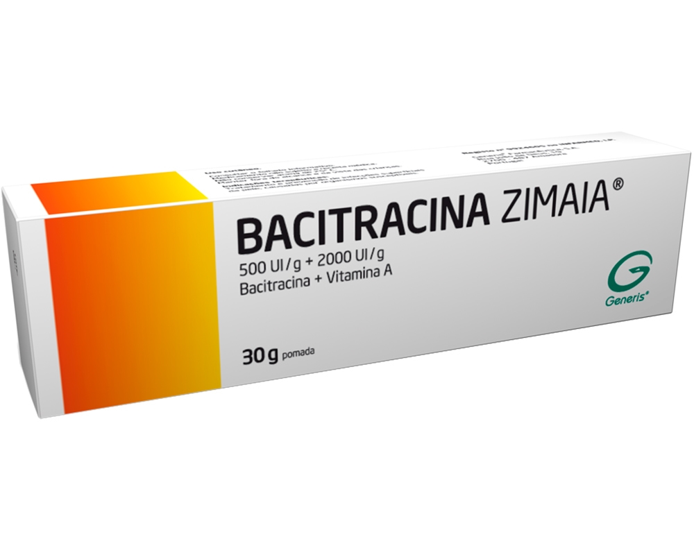 POMADA BACITRACINA ZIMAIA 500UI/G   2000UI/G 30G