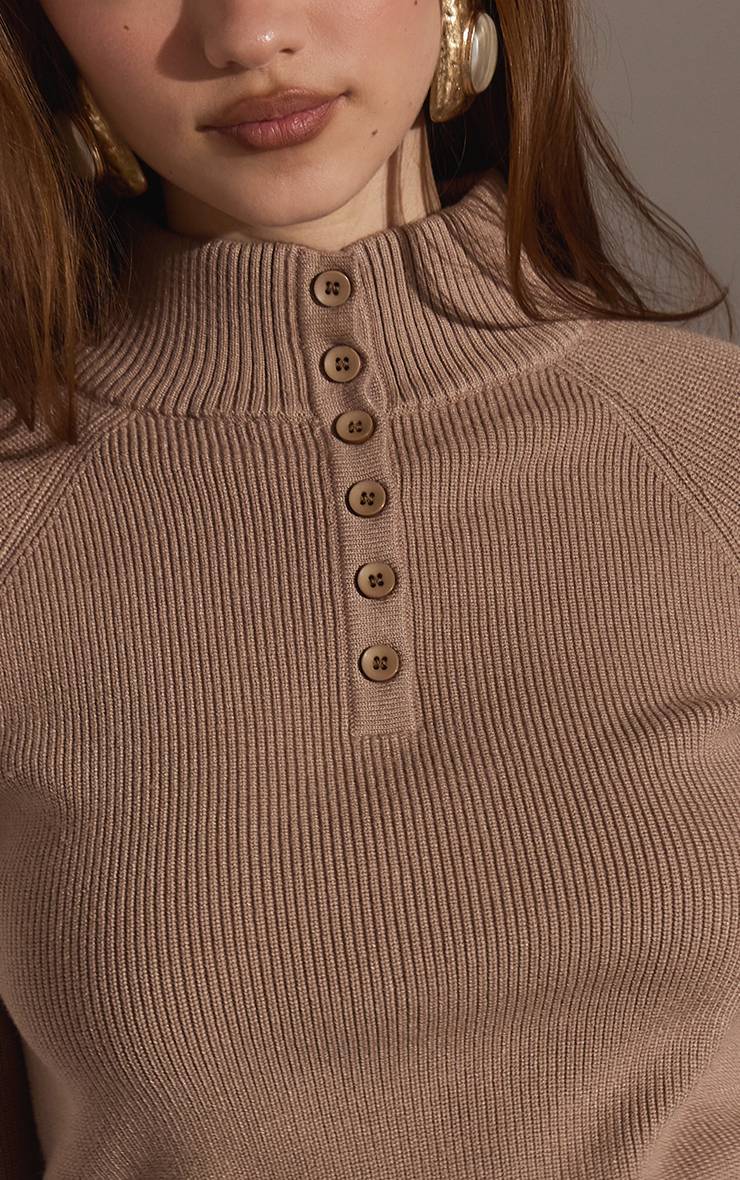 Avoine Polo En Maille Côtelée Avec Taille Cintrée