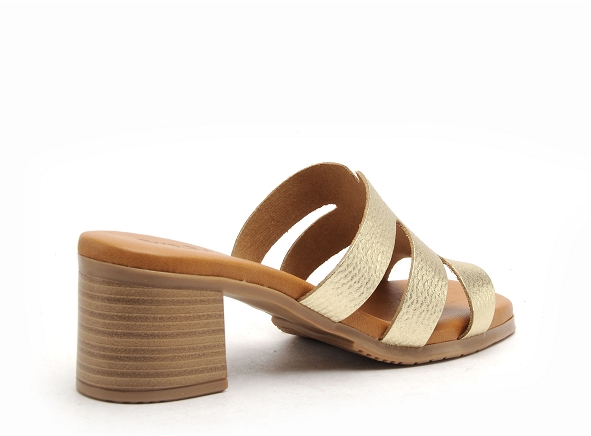Eva frutos mules et sabots talons femme 3423 or