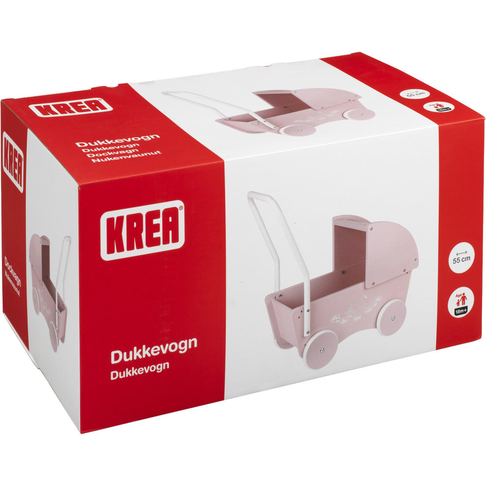 Køb KREA® Dukkevogn Rose