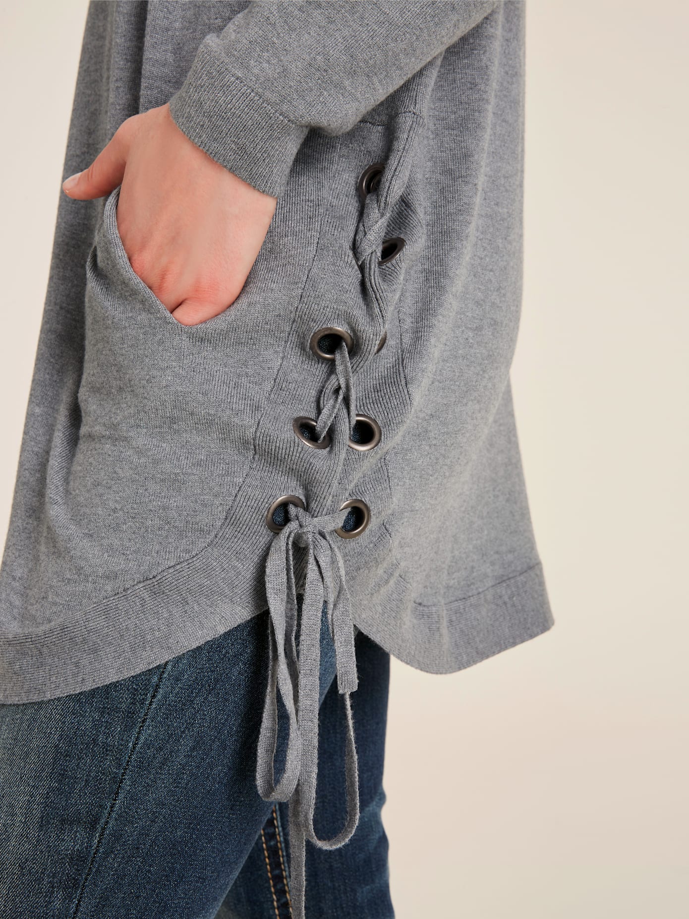 Pull long encolure ronde