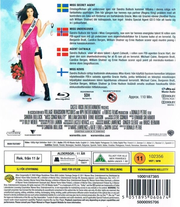 Agent Catwalk / Miss Congeniality - Blu-Ray