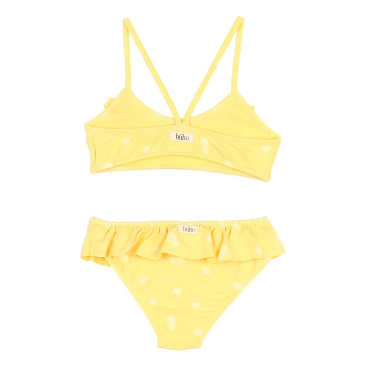 Búho Maillot de Bain 2 Pièces Pommes | Jaune