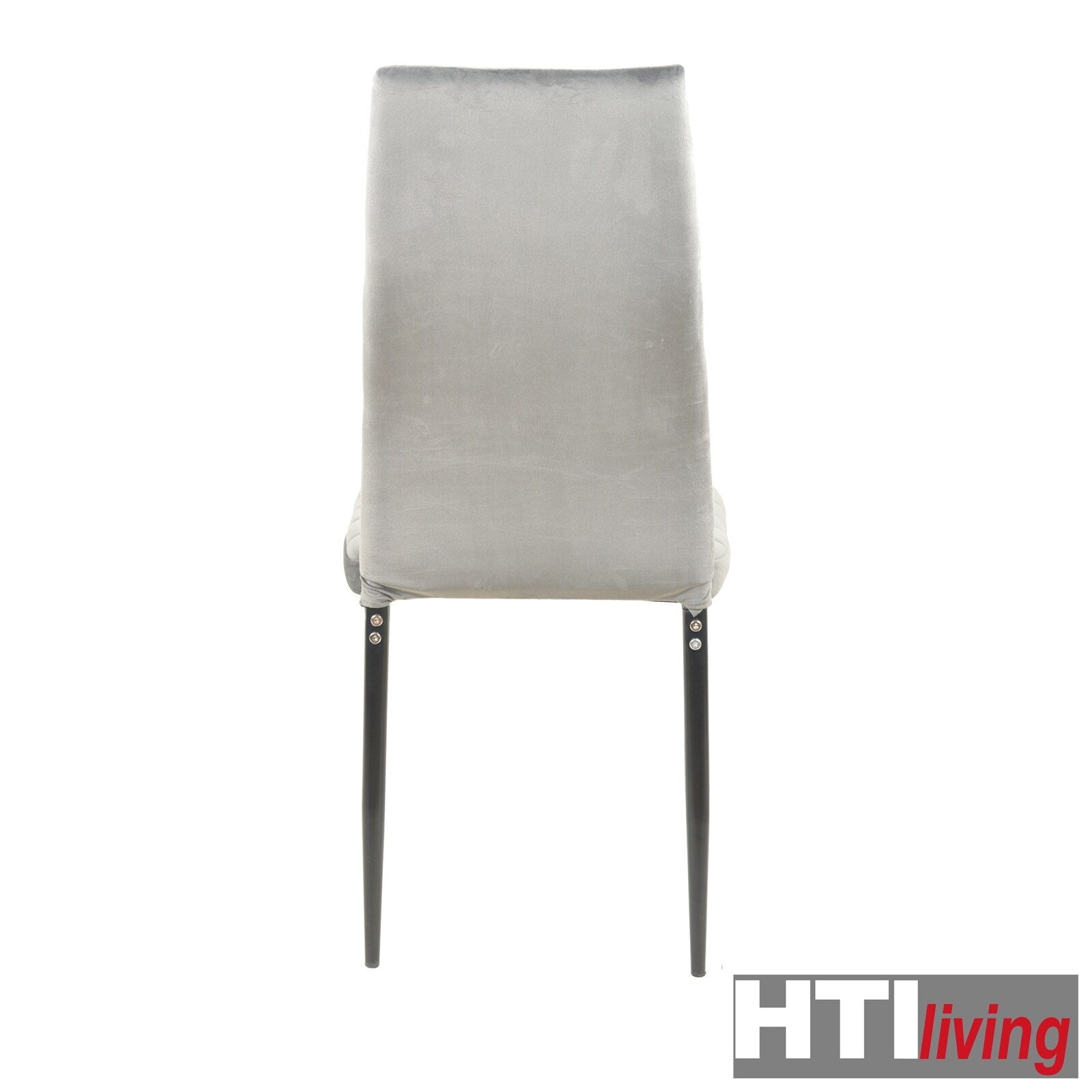 HTI-Living Stuhl Memphis Velvet Hellgrau