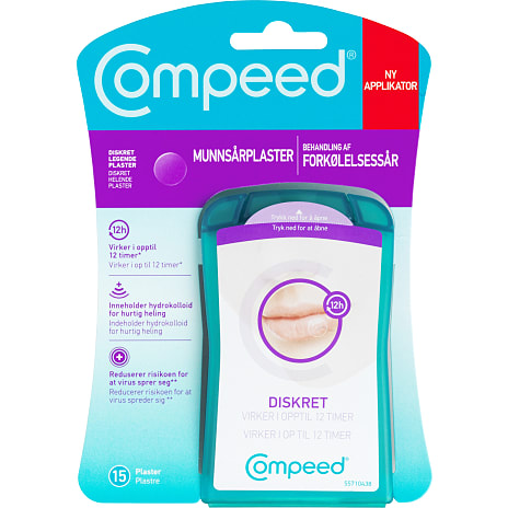 Plaster til forkølelsessår