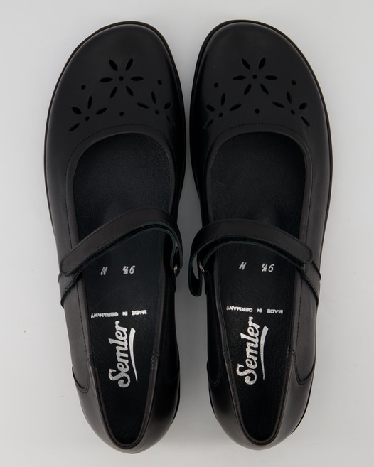 Semler Flora Pumps in Schwarz