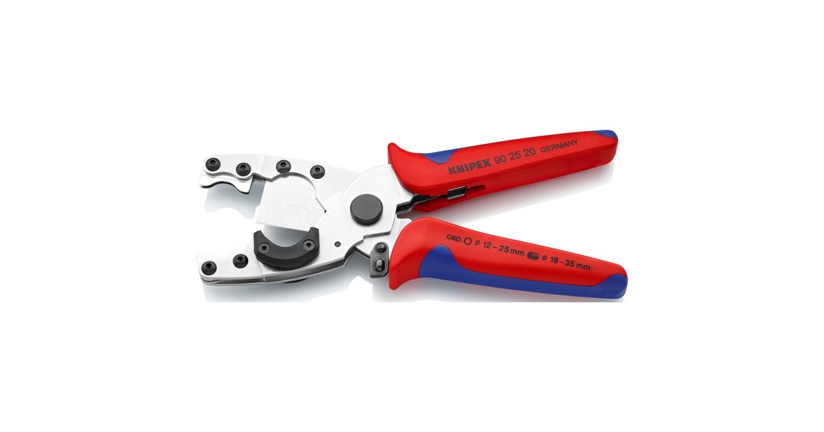 KNIPEXPijpsnijder 902520  (Rood/blauw)
