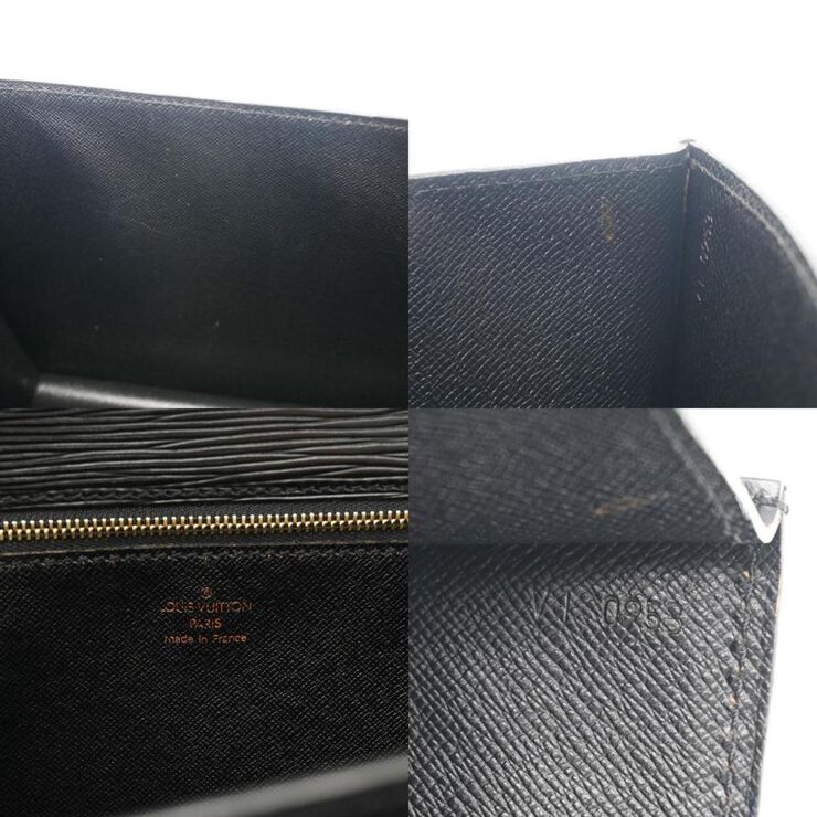 Louis Vuitton Vintage Louis Vuitton Monceau Black