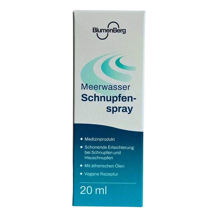 Blumenberg Meerwasser Schnupfenspray, 20 ml
