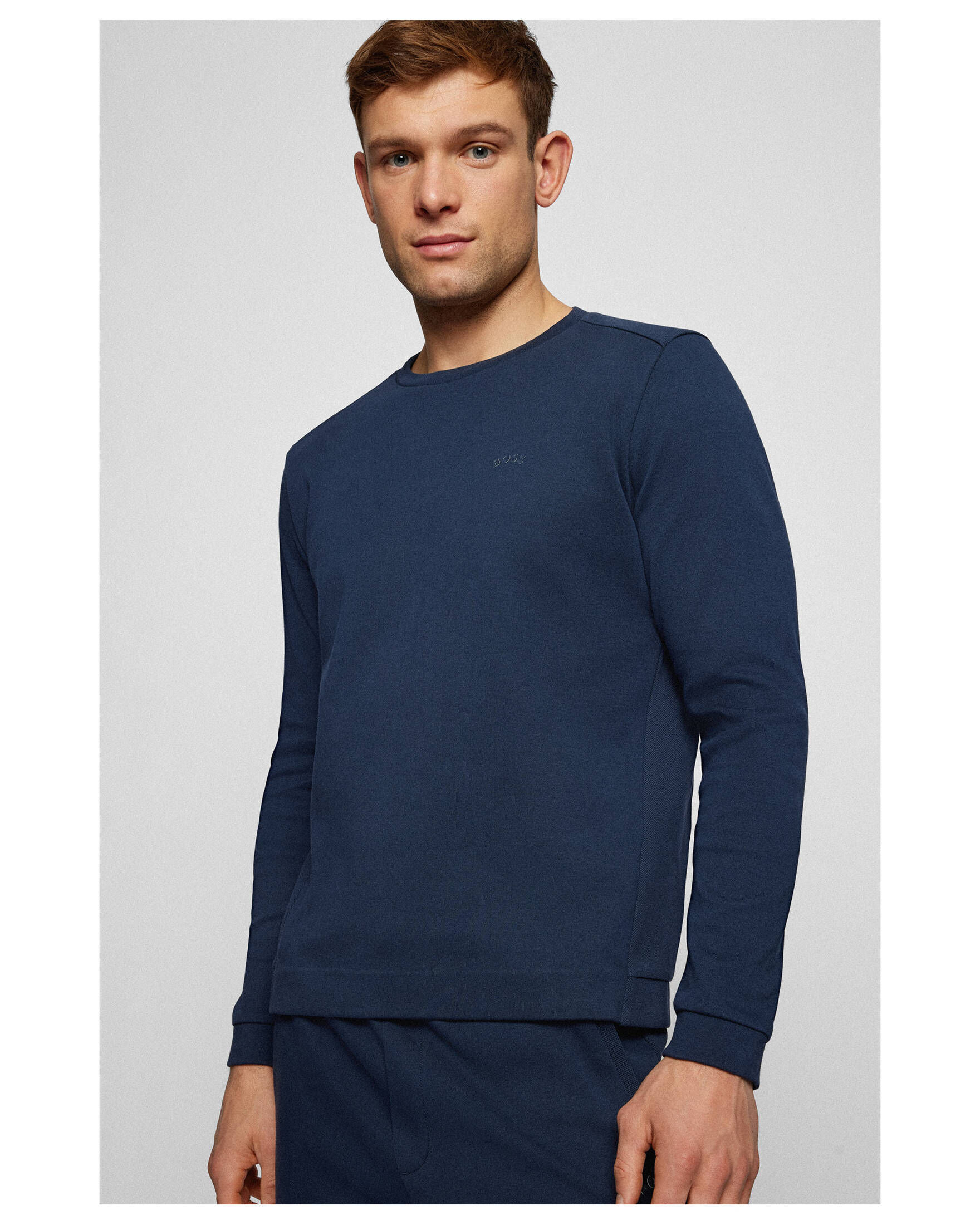 BOSS| Herren Sweatshirt SALBO CURVED
