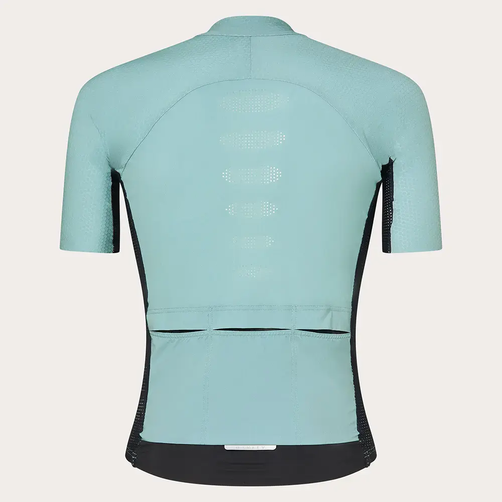 Oakley Endurance Ultra Vented Fietsshirt Korte Mouwen Blauw Heren