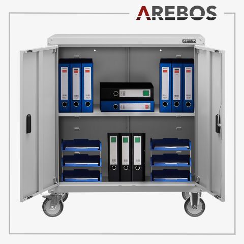 Aktenschrank mit Rollen 90cm
