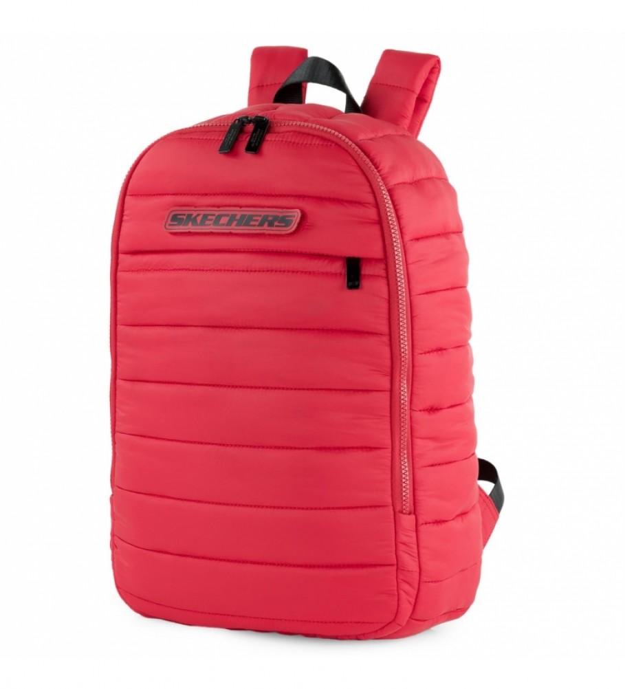 Skechers Mochila escolar S983 rojo -28x40x15 cm-