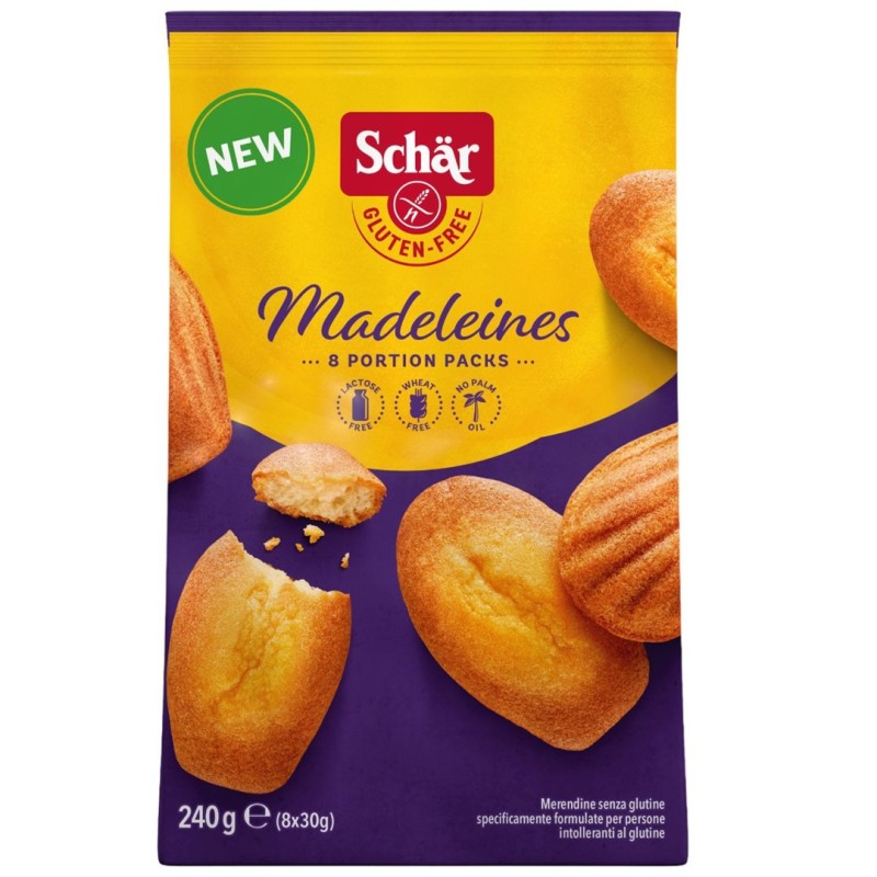 SCHAER Madeleines<br>240 g, glutenfrei