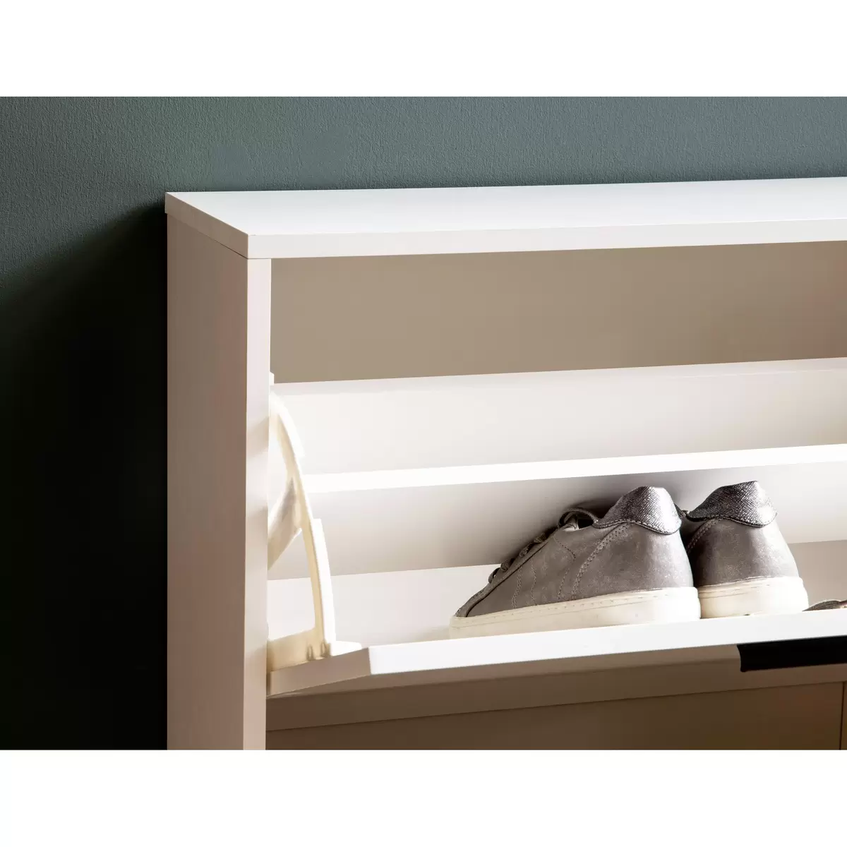 Schuhschrank Alesanco weiss