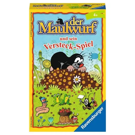 Ravensburger Maulwurf und sein Versteck