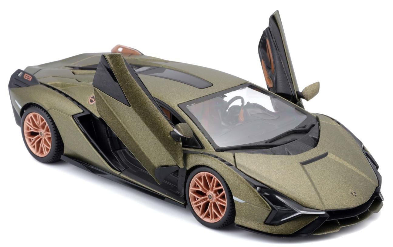 Lamborghini Sian FKP 37 Grün 1:24Sammlermodell im Massstab 1:24