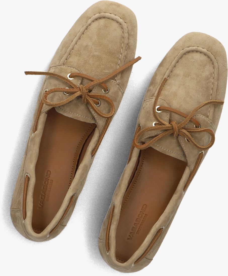 beige vagabond shoemakers mocassins hillary 440