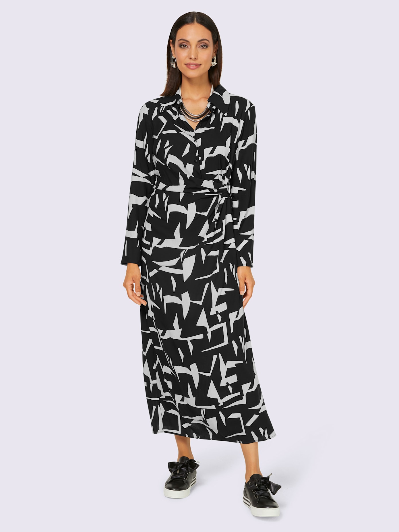 Robe imprimée qualité tissée