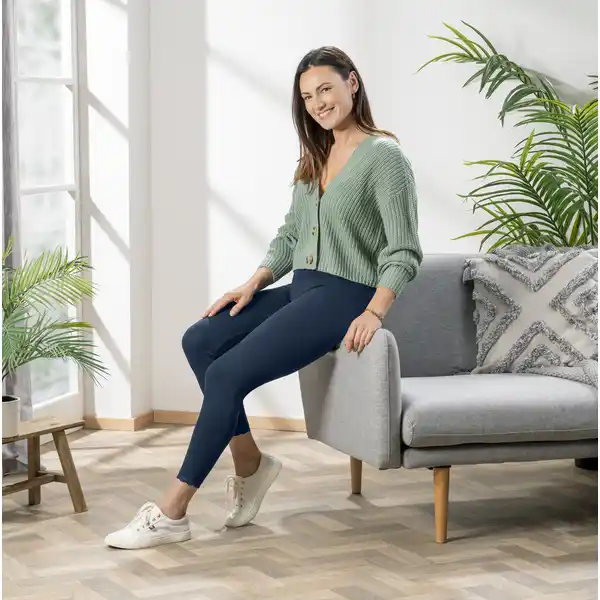 Leggings mit Spitze Gr. M