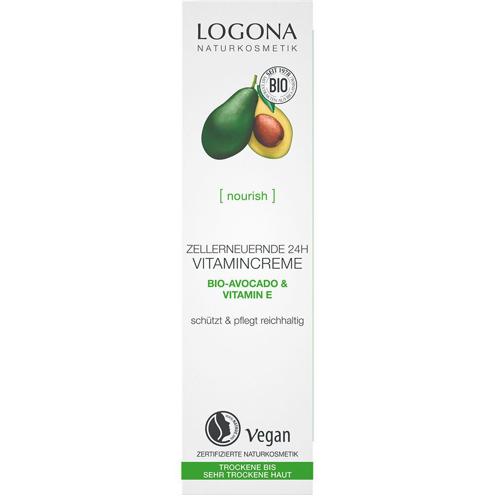 LOGONA Naturkosmetik Zellerneuernde 24h Vitamincreme