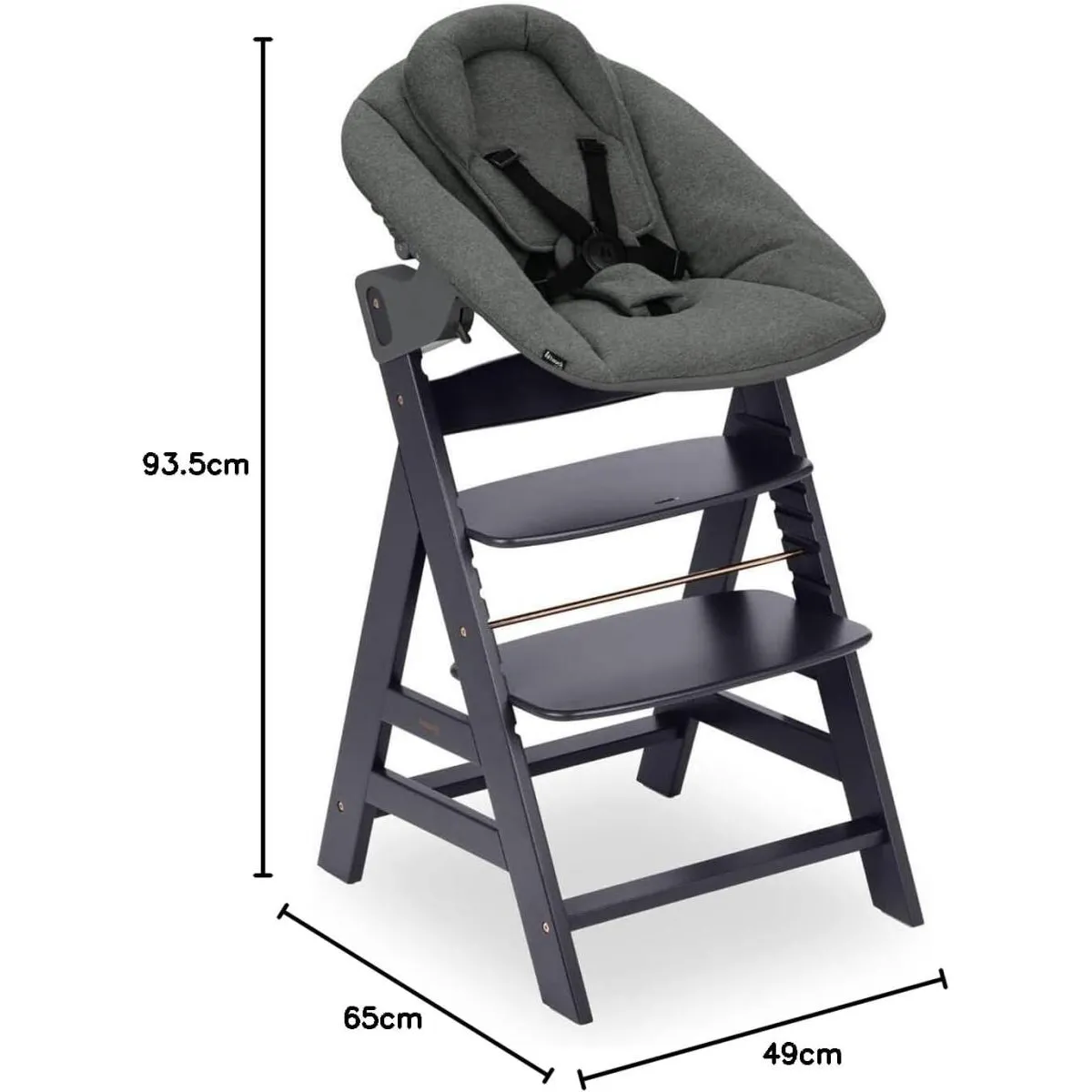 Hauck Transat chaise haute Alpha Set Plus