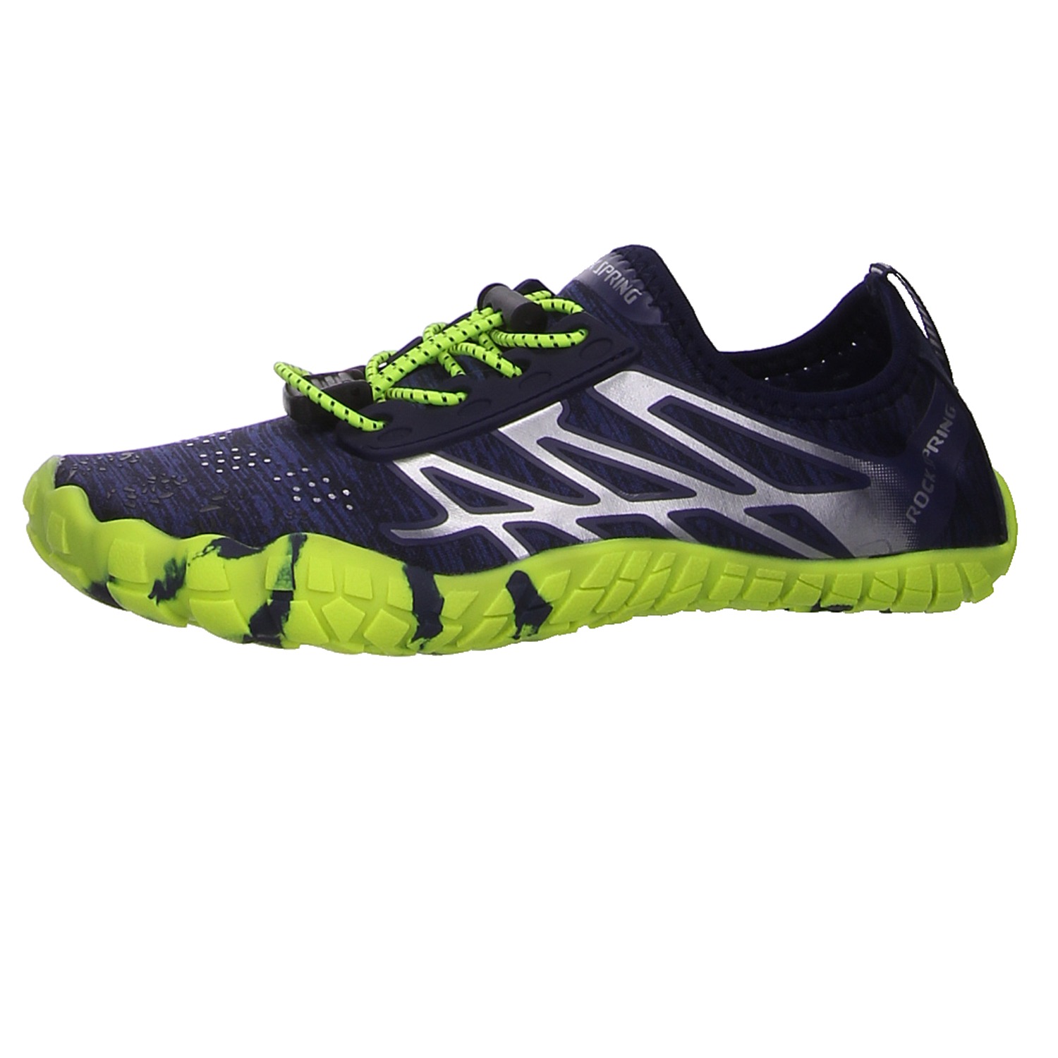 Rockspring Barfußschuh schwarz blau
