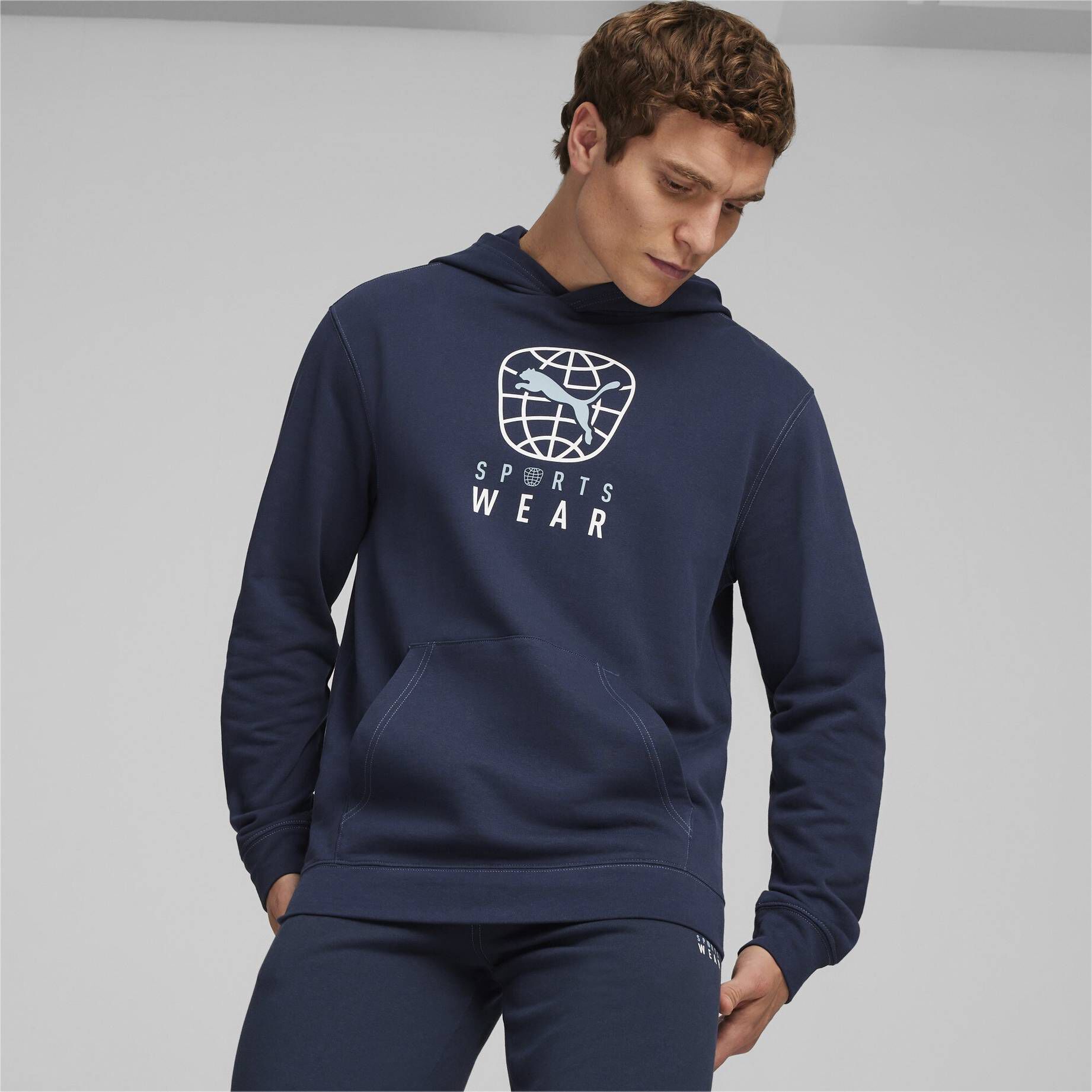 Puma| Herren Hoodie aus Baumwolle