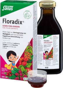 Floradix Eisen + Vitamine für Kinder, 250 ml