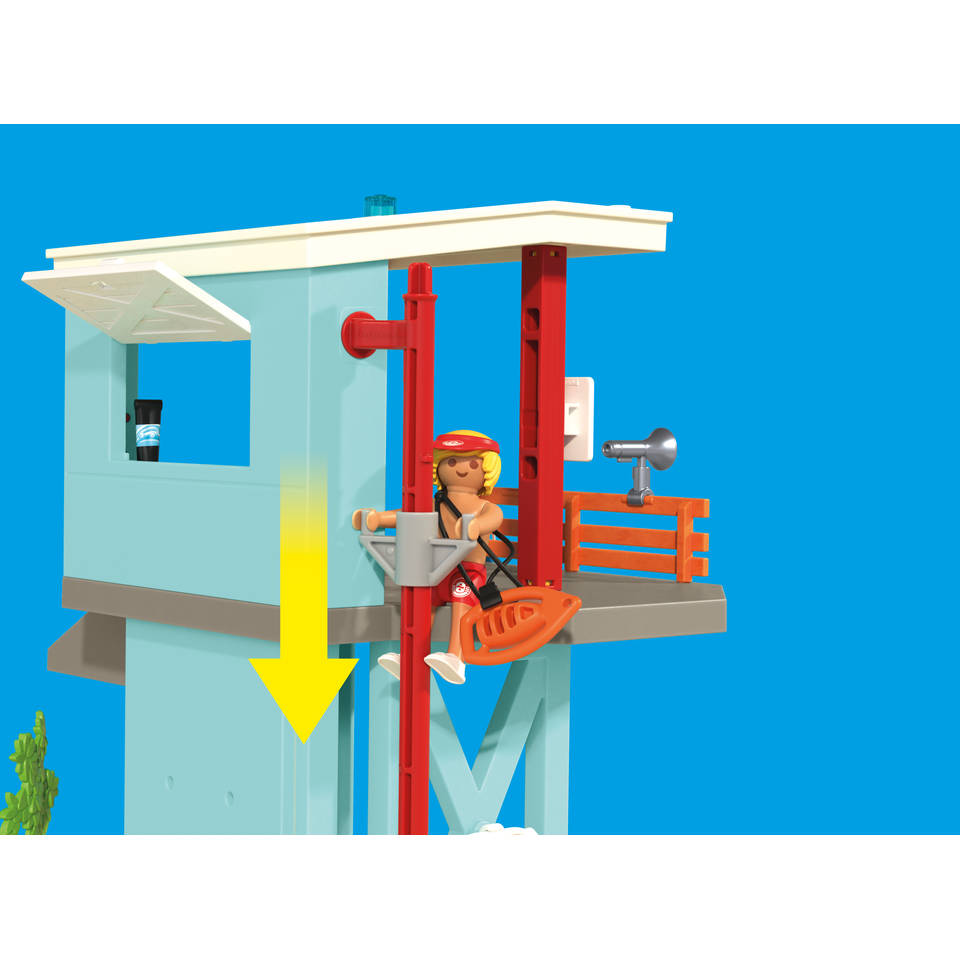 PLAYMOBIL My Life reddingstoren met strandbuggy 71903