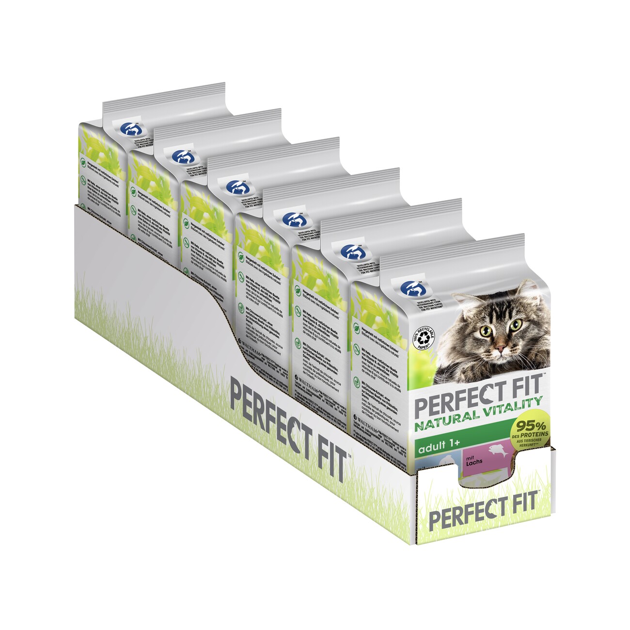 PERFECT FIT Natural Vitality 6x6x50g Hochseefisch und Lachs