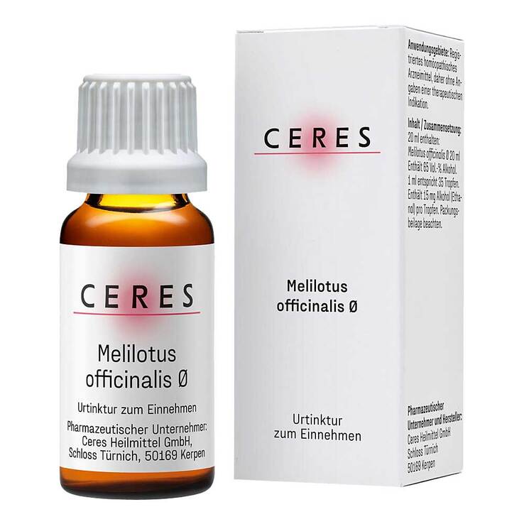 CERES Melilotus officinalis Urtinktur, 20 ml