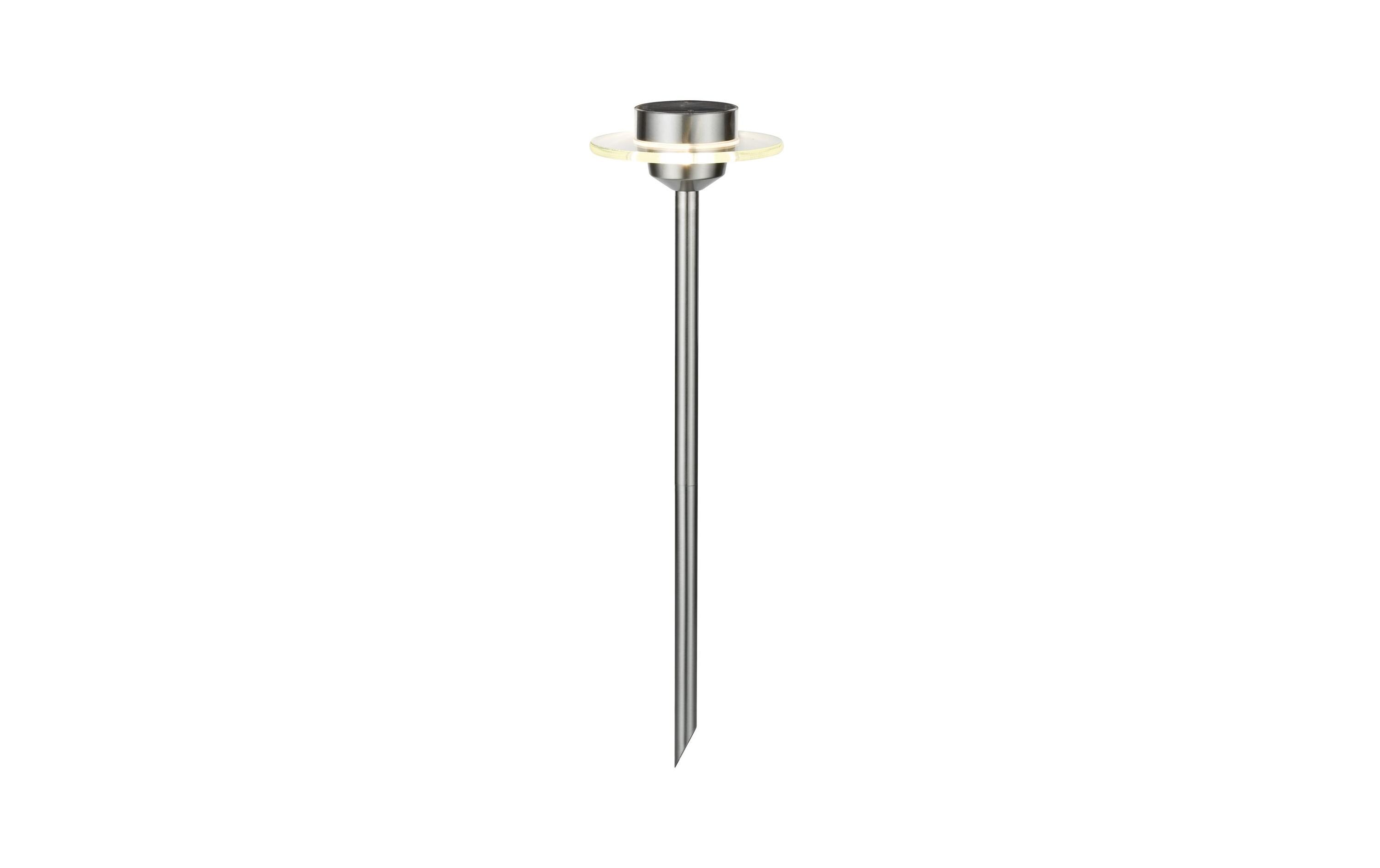 Sockelleuchte LED Solarspiess Special Ufo, 3000K, EdelstahlLED Gartenstrahler