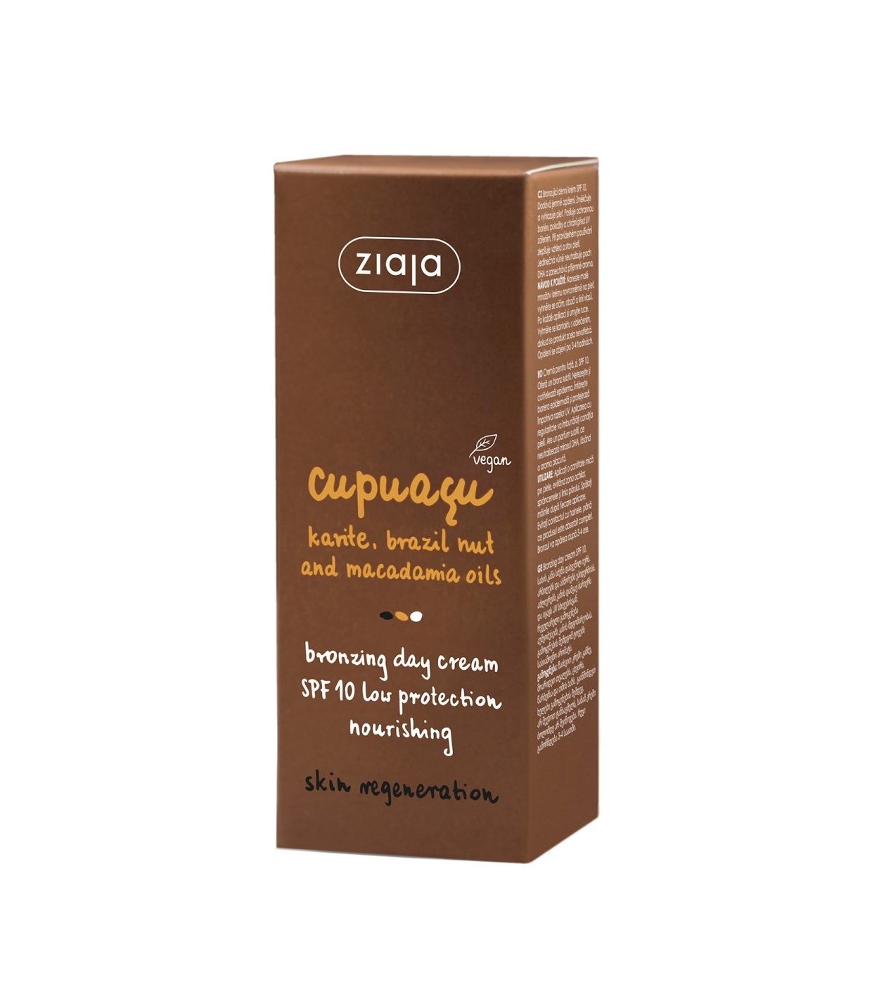 Ziaja - Creme facial autobronzeador diurno FPS 10 Cupuaçu
