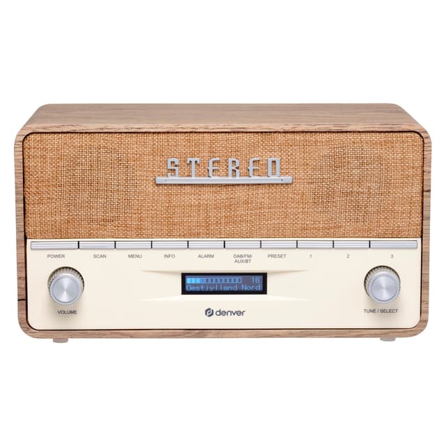 DAB+ digital retro radio med Bluetooth-funktion DAB-36LW
